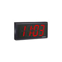 Novanex PoE 4 digit NTP clock with red LED display