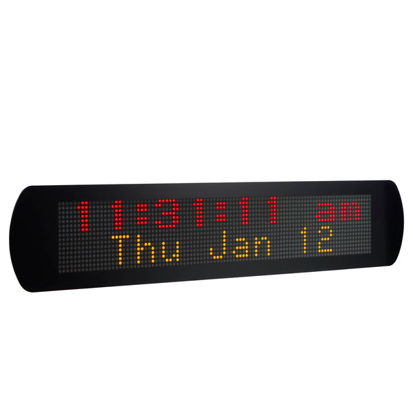 Novanex IP PoE Clock / Emergency Messaging Sign
