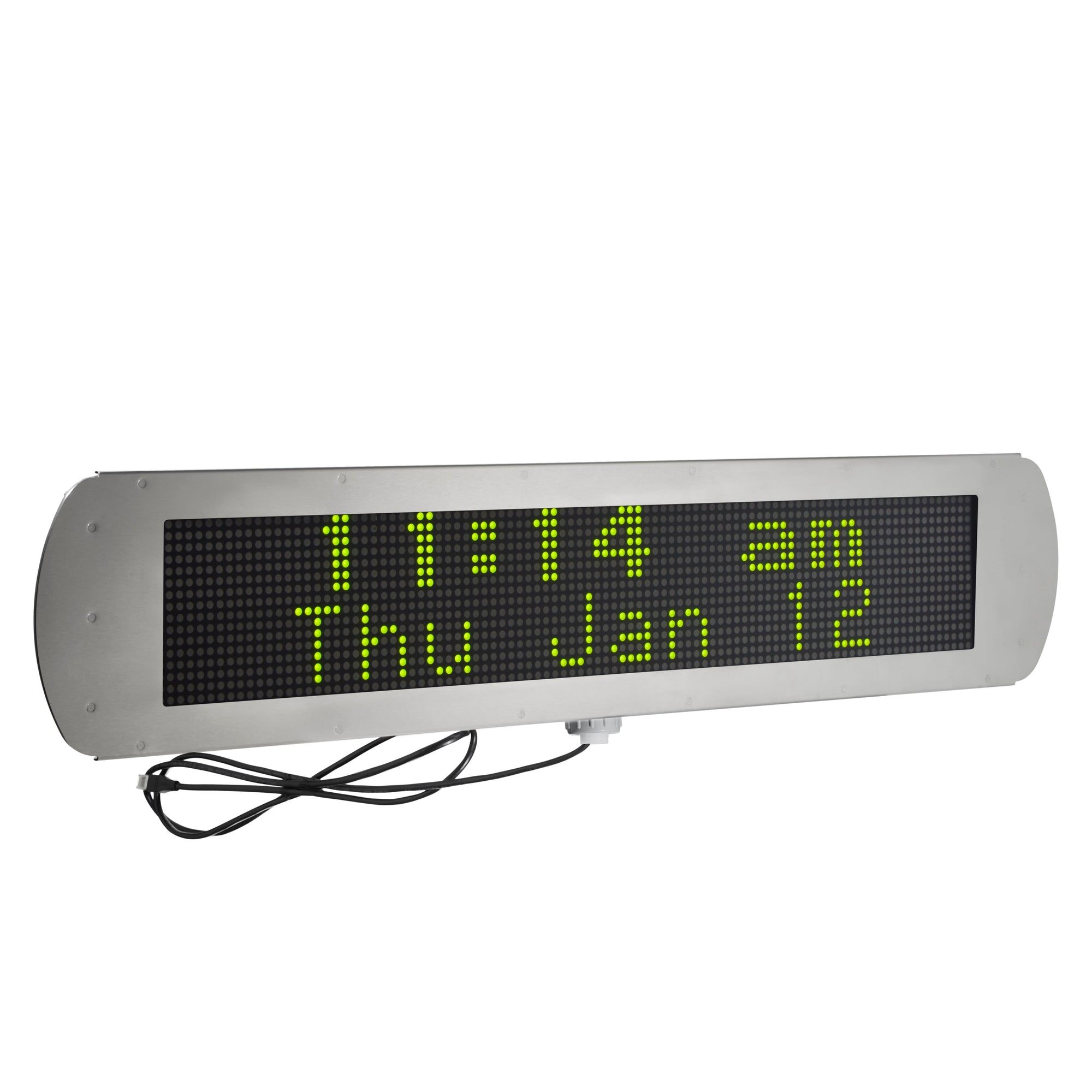 Novanex OnAlert™ NEMA4x IP66 Emergency Messaging LED Display and Clock Model OAX2-NEMA