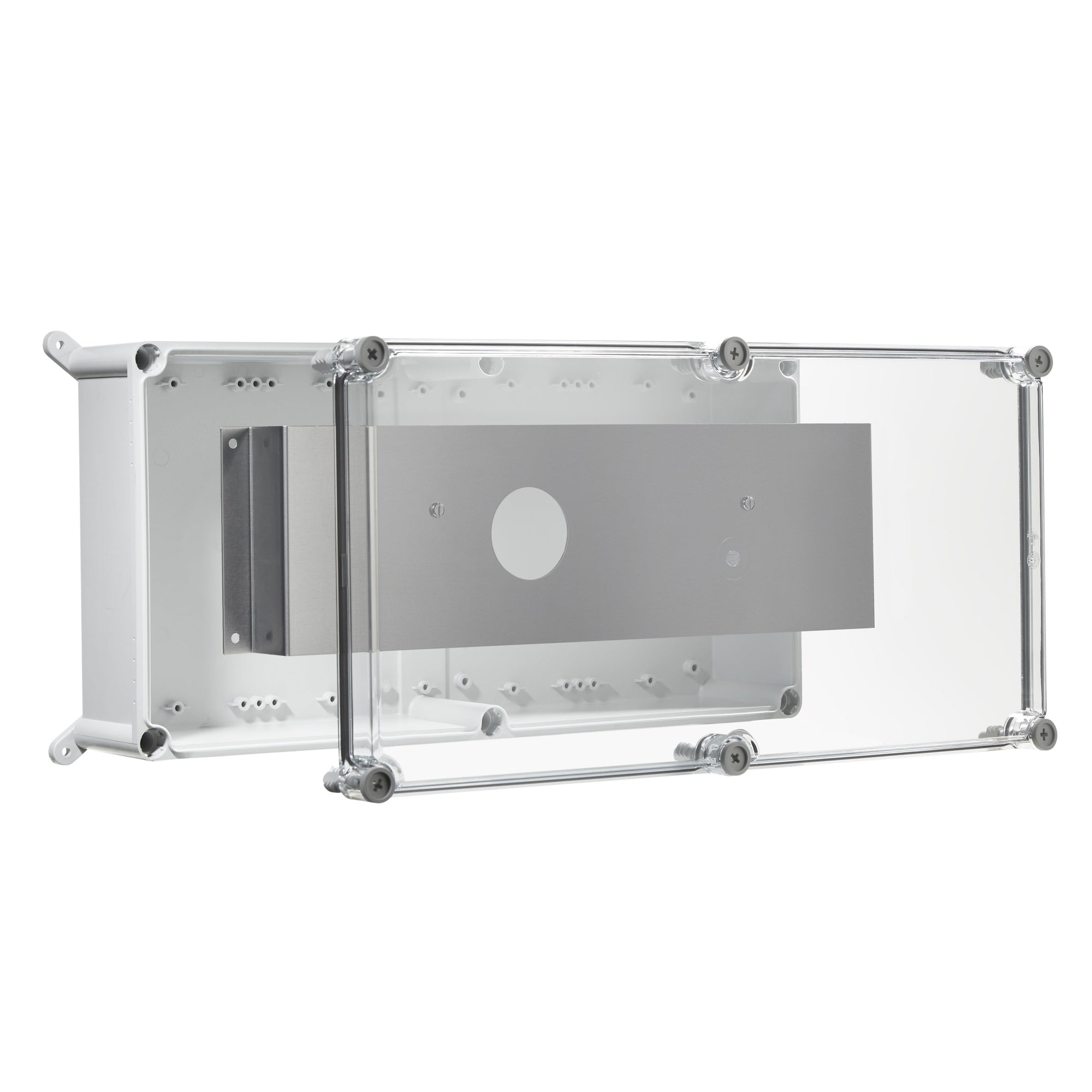 ONT6NEMA:  NEMA4 / IP66 Rated Enclosure for 6 Digit PoE Clocks
