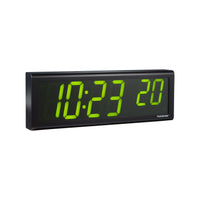 Digital PoE Clocks with Green LEDs