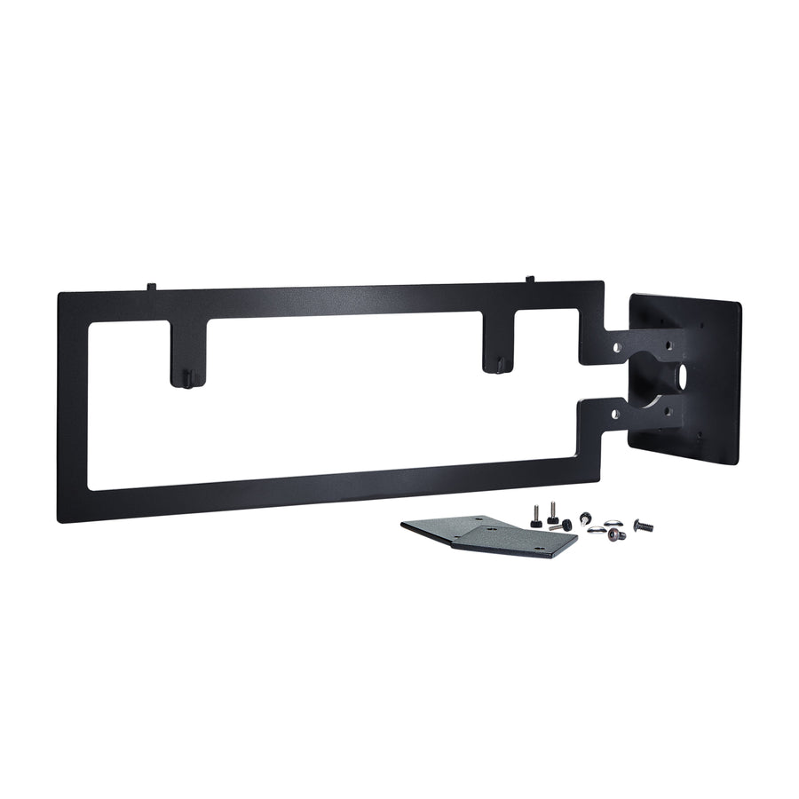 View of ONT6KIT-W wall mounting bracket kit for 6 digit PoE clock