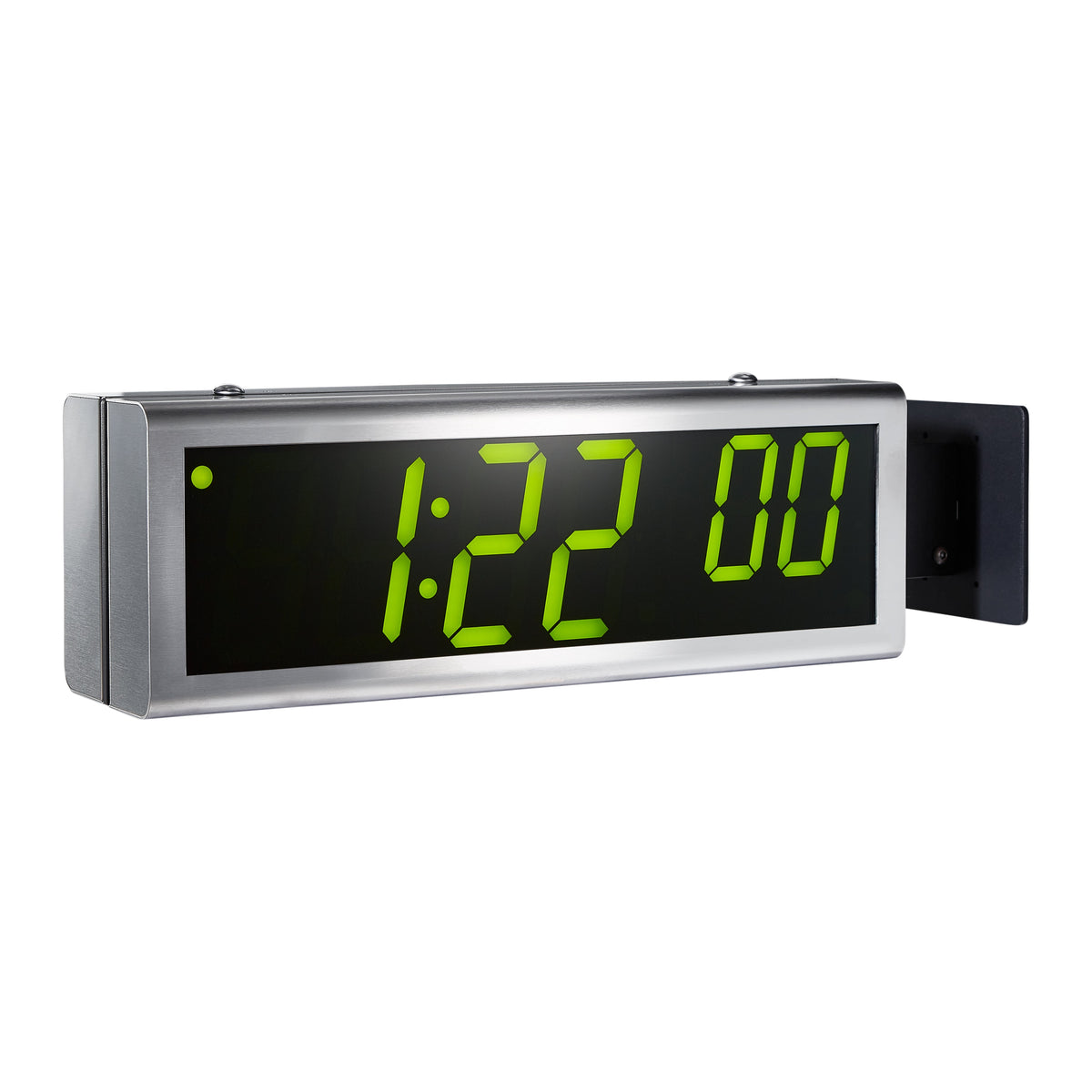 Rotating Base Bracket Clock Six digit clock bracket for cantilever mounting 2 clocks back to back ...